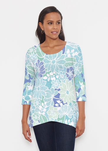 Hawaii Isles (13609) ~ Katherine Hi-Lo Thermal Tunic