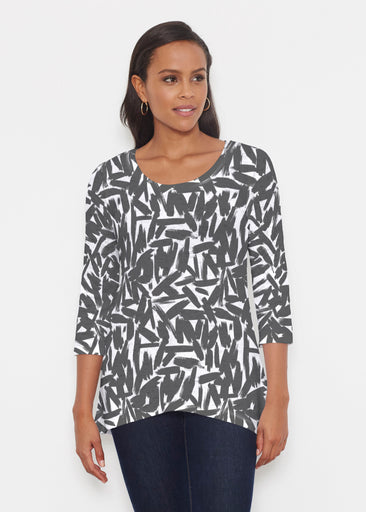 Pick Up Sticks (14300) ~ Katherine Hi-Lo Thermal Tunic