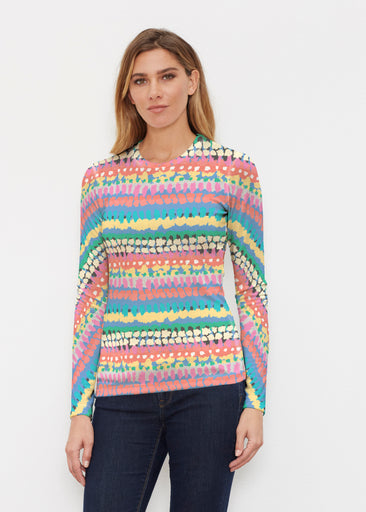 Riviera (14309) ~ Butterknit Long Sleeve Crew Top