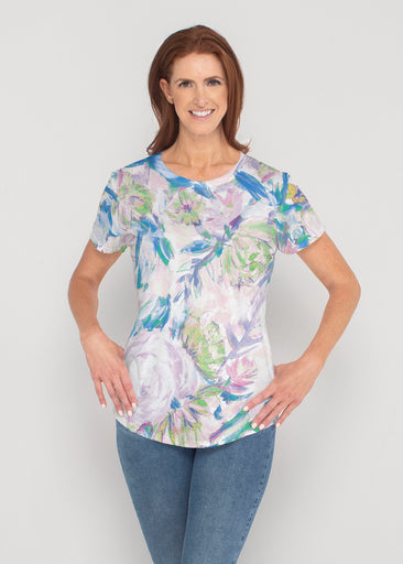 GiGi (17251) ~ Contoured Tri-Blend Scoop Tee