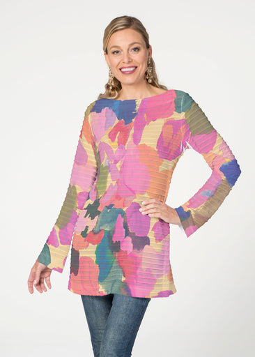 Hopscotch (17269) ~ Banded Boatneck Tunic