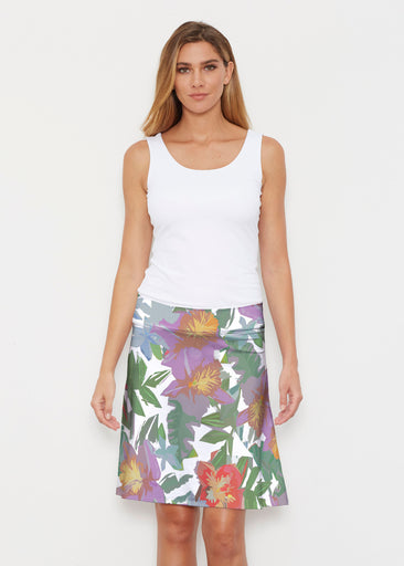 Hibiscus Island (19212) ~ Silky Brenda Skirt 21 inch