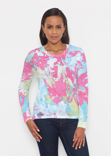 Miami Splash (26001) ~ Signature Long Sleeve Crew Shirt