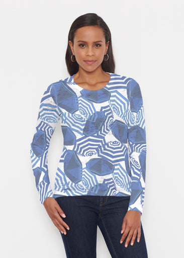 Summer Pop (26006) ~ Signature Long Sleeve Crew Shirt