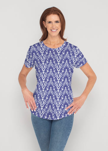 Budding Antlers (8030) ~ Contoured Tri-Blend Scoop Tee