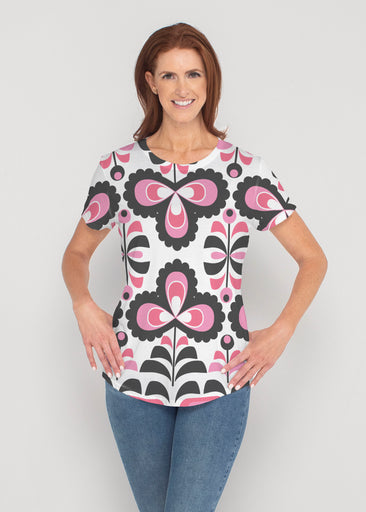 Lolly (8090) ~ Contoured Tri-Blend Scoop Tee
