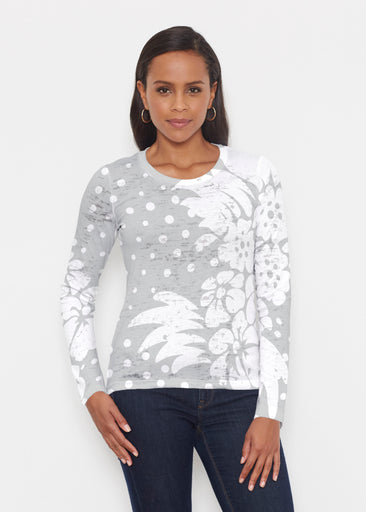 Carlotta Grey (8198) ~ Signature Long Sleeve Crew Shirt