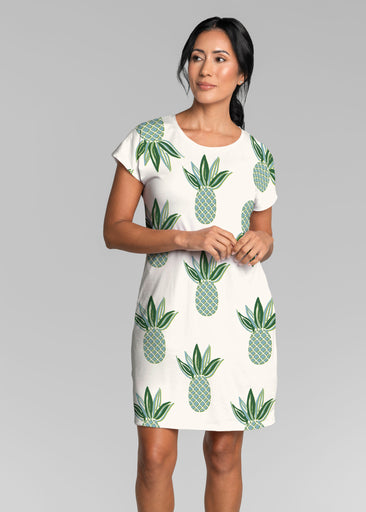 Honolulu Mint (8201) ~ Lucy Tee Dress