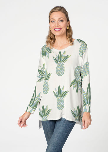 Honolulu Mint (8201) ~ Slouchy Butterknit Top
