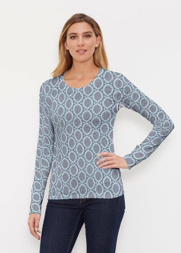 Namaste Lace (13370) ~ Thermal Long Sleeve Crew Shirt