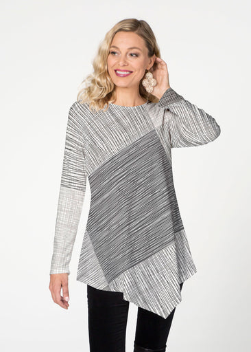 Sketch (14205) ~ Asymmetrical French Terry Tunic