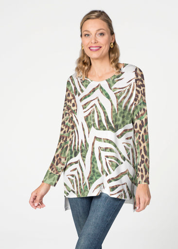 Lush Jaguar (16151) Slouchy Butterknit Top