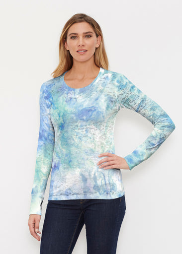 Francesca (16249) ~ Thermal Long Sleeve Crew Shirt