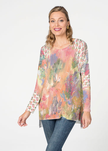 Warm Desert Vibes (17248) ~ Slouchy Butterknit Top