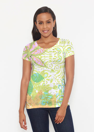 Kauai Lime (2301) ~ Signature Short Sleeve Scoop Shirt