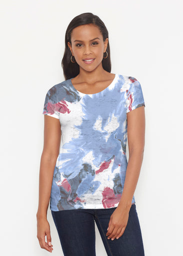 Splatter (25066) ~ Signature Short Sleeve Scoop Shirt