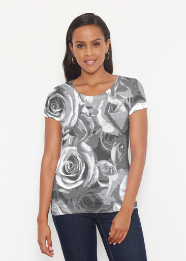 Vintage Rose (5165) ~ Signature Short Sleeve Scoop Shirt