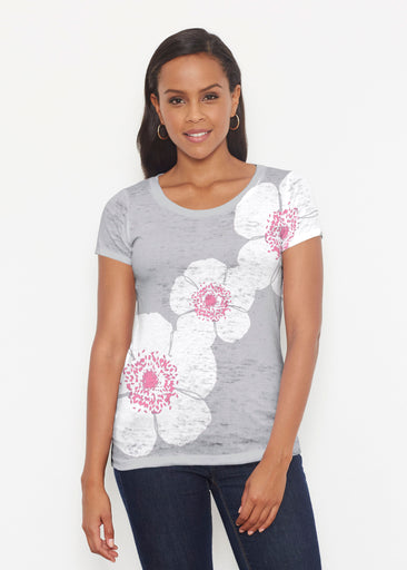 Poppy Grey (7016) ~ Signature Short Sleeve Scoop Shirt