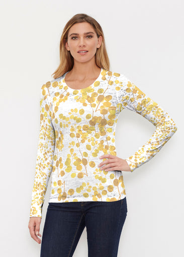 Golden Pome (7846) ~ Thermal Long Sleeve Crew Shirt