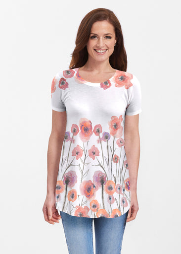 Meadow (7848) ~ Butterknit Short Sleeve Tunic