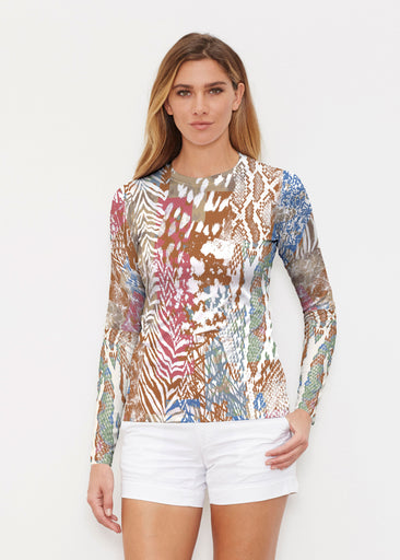 Jungle Warrior (7849) ~ Long Sleeve Rash Guard