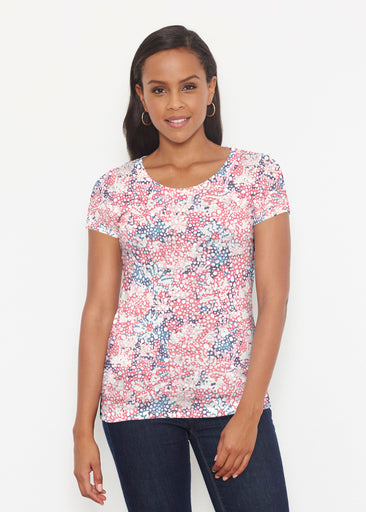 Tulips are Back (7880) ~ Short Sleeve Scoop Shirt