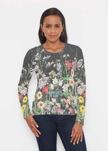 Prairie Black (7971) ~ Signature Long Sleeve Crew Shirt