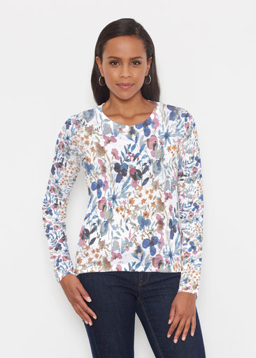 Rossa (8016) ~ Signature Long Sleeve Crew Shirt