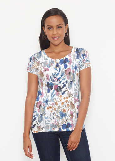 Rossa (8016) ~ Short Sleeve Scoop Shirt