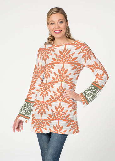Eccentric Spice (8059) ~ Banded Boatneck Tunic