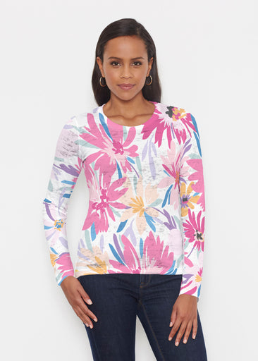 Loves me Loves me Not (8068) ~ Signature Long Sleeve Crew Shirt