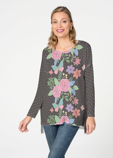 Rosalyn (14298) ~ Slouchy Butterknit Top