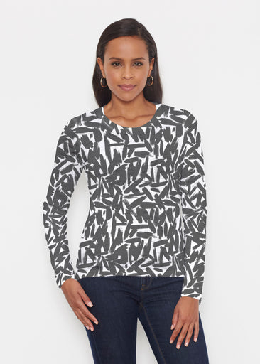 Pick Up Sticks (14300) ~ Signature Long Sleeve Crew Shirt