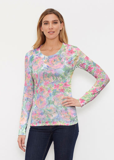 Penelope (17255) ~ Thermal Long Sleeve Crew Shirt