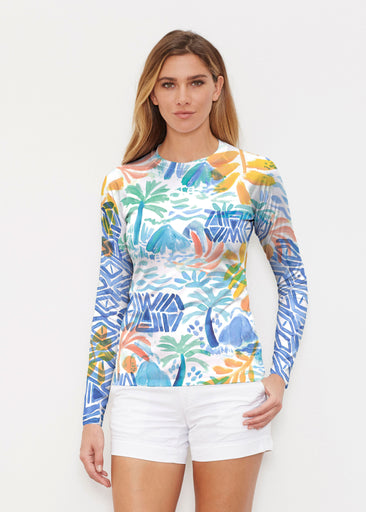 Bahama Mama (17256) ~ Long Sleeve Rash Guard