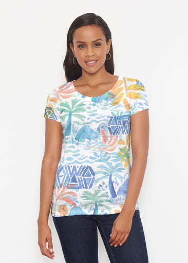 Bahama Mama (17256) ~ Short Sleeve Scoop Shirt