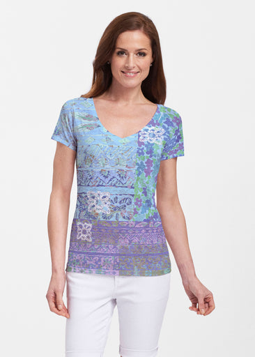 Sheer Short Sleeve Shirt