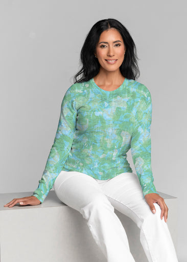 Bali Batik (26003) ~ Thermal Long Sleeve Crew Shirt