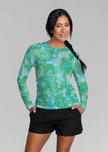 Bali Batik (26003) ~ Long Sleeve Rash Guard