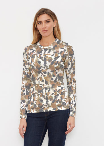 Leo Freehand (26004) ~ Butterknit Long Sleeve Crew Top