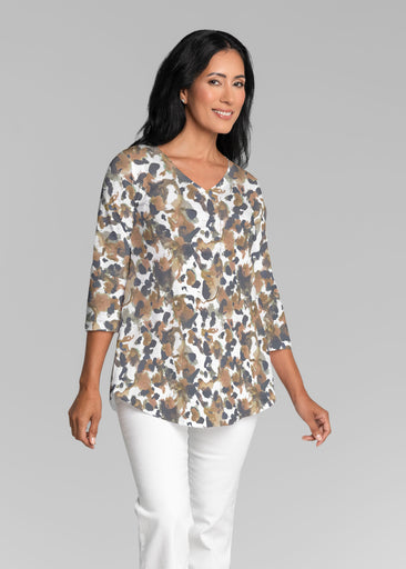 Leo Freehand (26004) ~ V-neck Flowy Tunic
