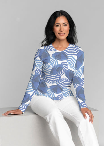 Summer Pop (26006) ~ Thermal Long Sleeve Crew Shirt