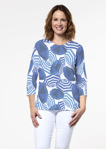Summer Pop (26006) ~ Signature 3/4 Sleeve Crew Neck Top