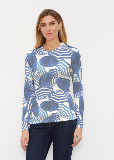Summer Pop (26006) ~ Butterknit Long Sleeve Crew Top