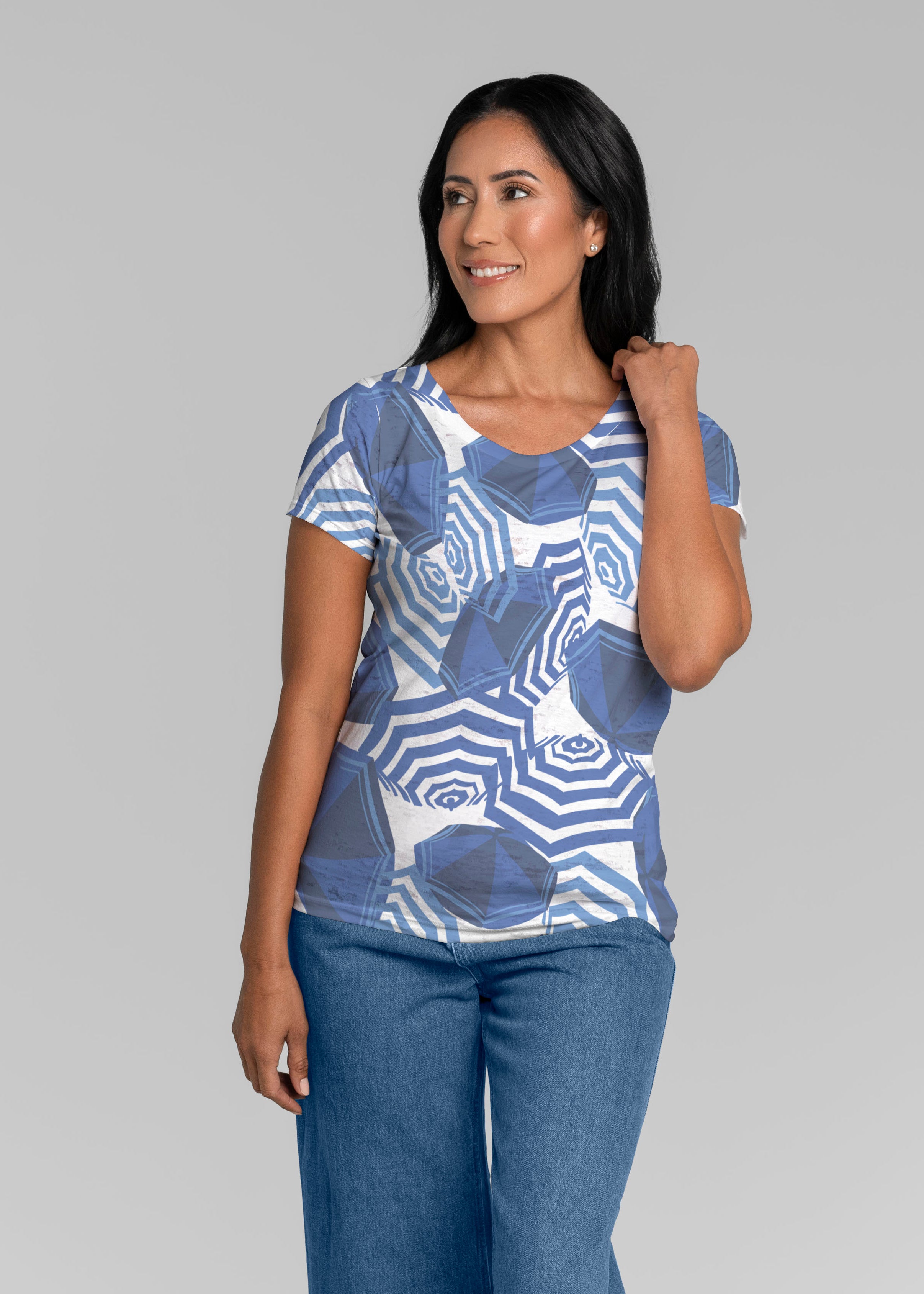 PHYPS ♥ Women's Rose Spray Short Sleeve T-Shirt MUSINSA | PHYPS Women's Rose Spray Short Sleeve T-Shirt_Red