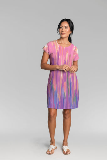 Monets Pallette (26009) ~ Lucy Tee Dress