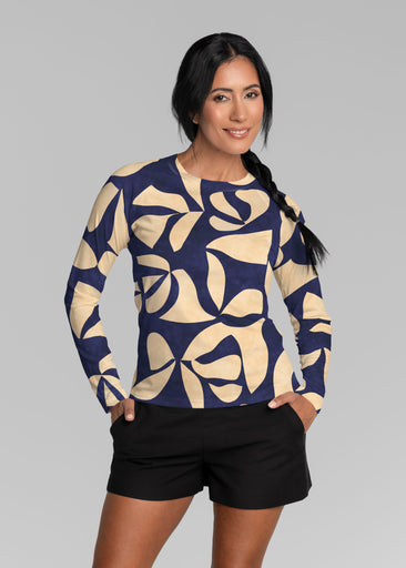 Bonhomie Creme (26010) ~ Long Sleeve Rash Guard