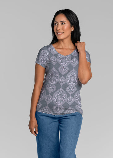 Mindful Eventide (26013) ~ Short Sleeve Scoop Shirt