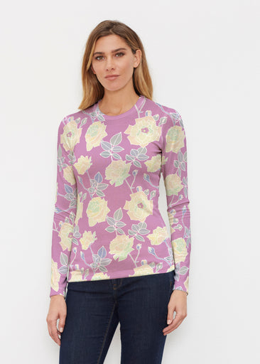 Diana Berry (26018) ~ Butterknit Long Sleeve Crew Top