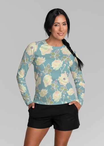 Diana Aqua (26019) ~ Long Sleeve Rash Guard